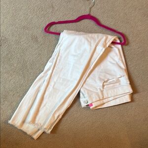Stylish White size 16 Lilly Pulitzer skinny jeans